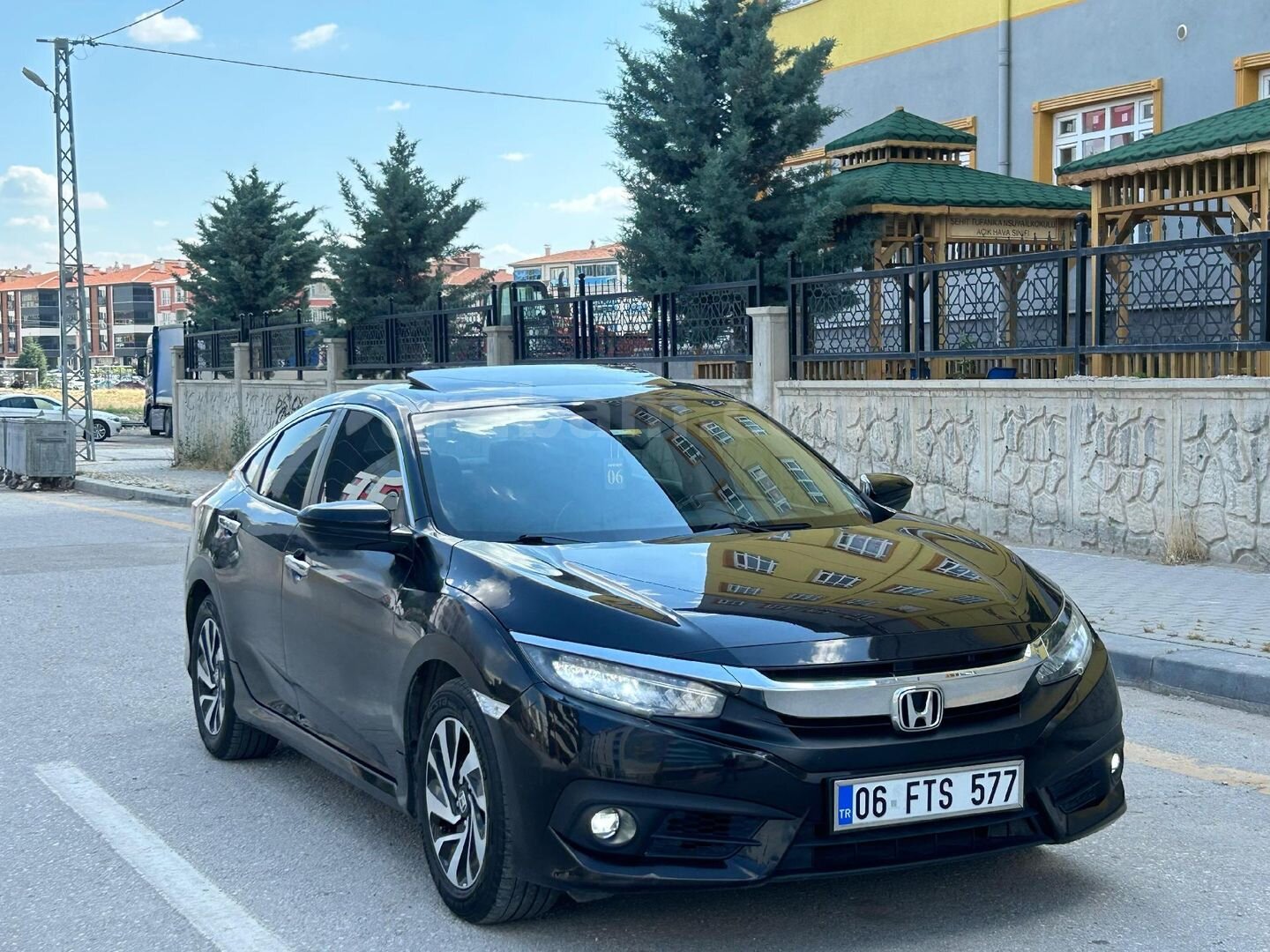 Sahibinden Honda Civic 1.6i VTEC Executive 2017 Model 170.000 km Siyah 2