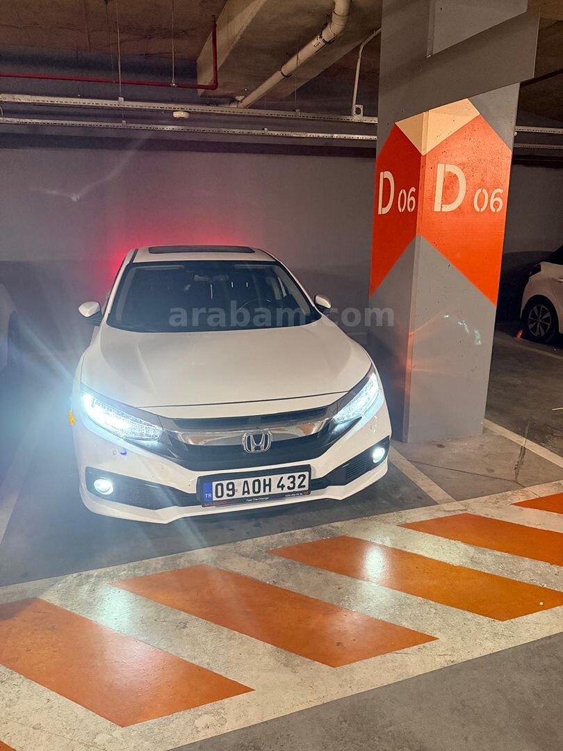 2020 çıkışlı MAKYAJLI Sahibinden Honda Civic 1.6i DTEC Elegance 2019 Model 7