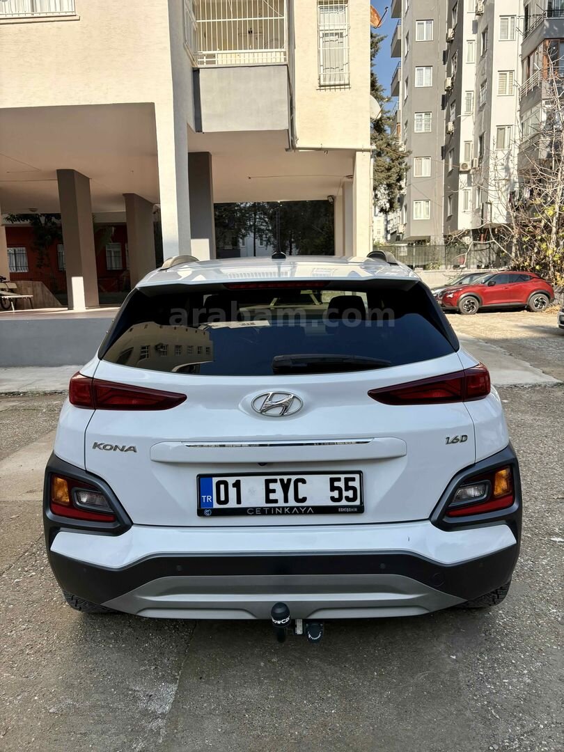 Sahibinden Hyundai Kona 1.6 CRDI Elite Smart 2020 Model Kars 102.000 km Beyaz 4
