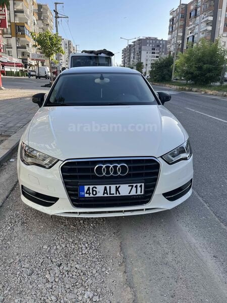 Sahibinden Audi A3 Sportback 1.6 TDI Ambiente 2014 Model Batman 207.000 km Beyaz