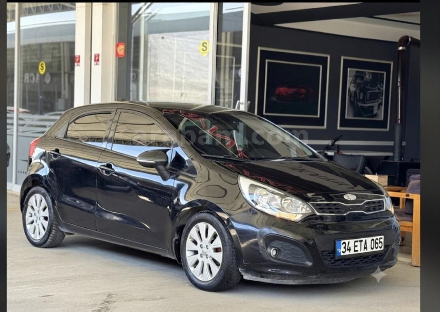 Sahibinden Kia Rio 1.4 CRDi Fancy 2012 Model Batman 229.000 km Siyah 1