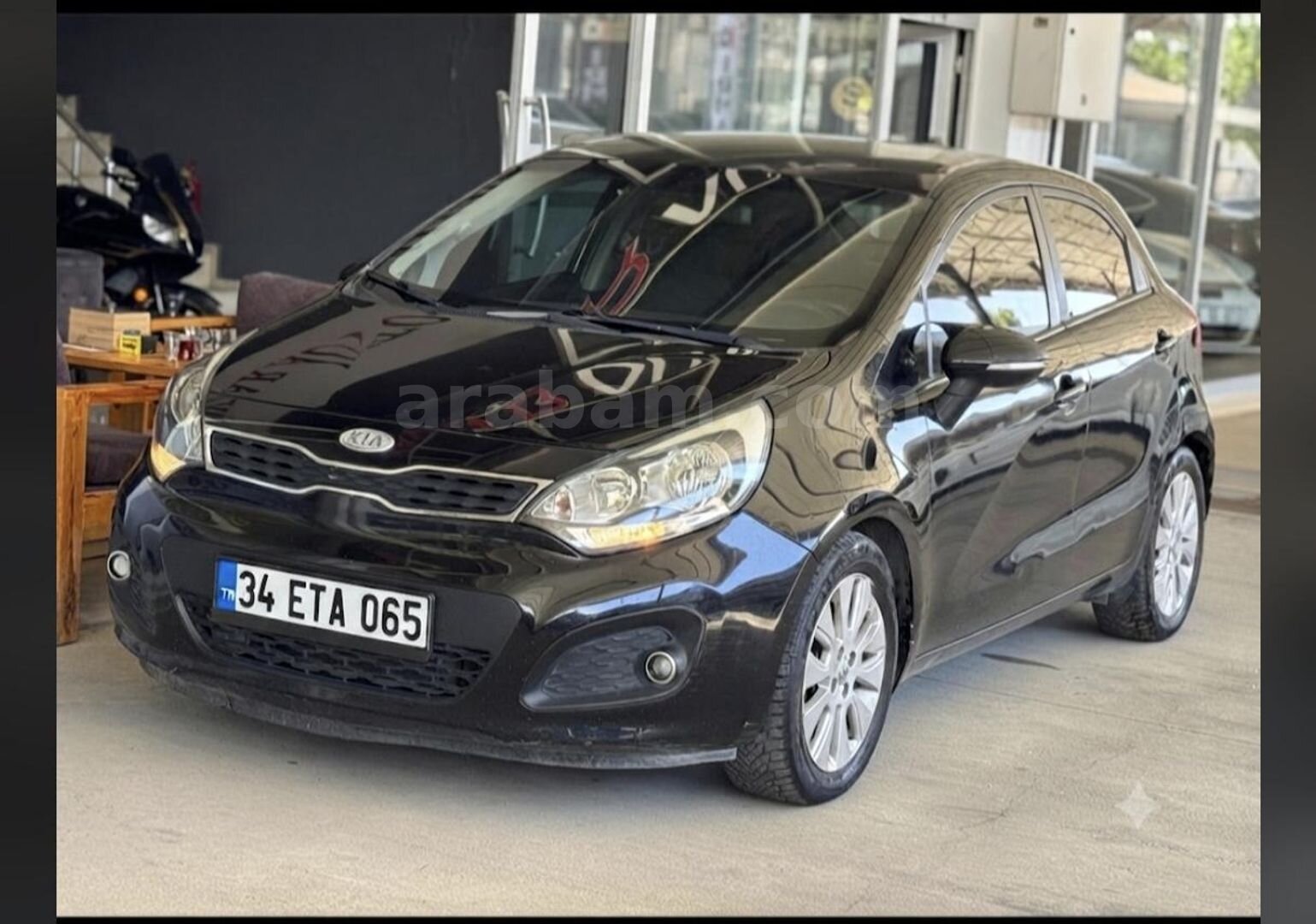 Sahibinden Kia Rio 1.4 CRDi Fancy 2012 Model Batman 229.000 km Siyah 2
