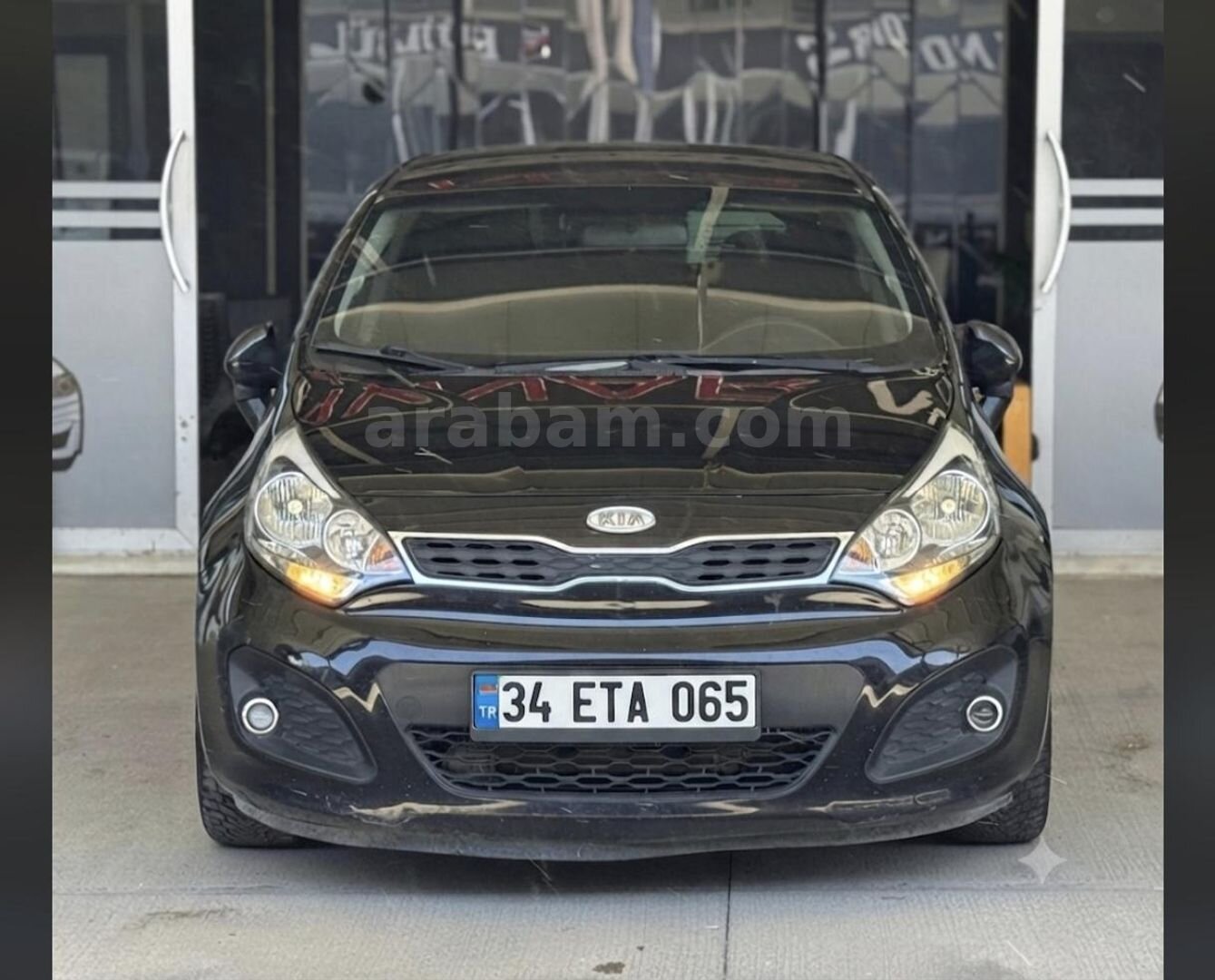 Sahibinden Kia Rio 1.4 CRDi Fancy 2012 Model Batman 229.000 km Siyah 6