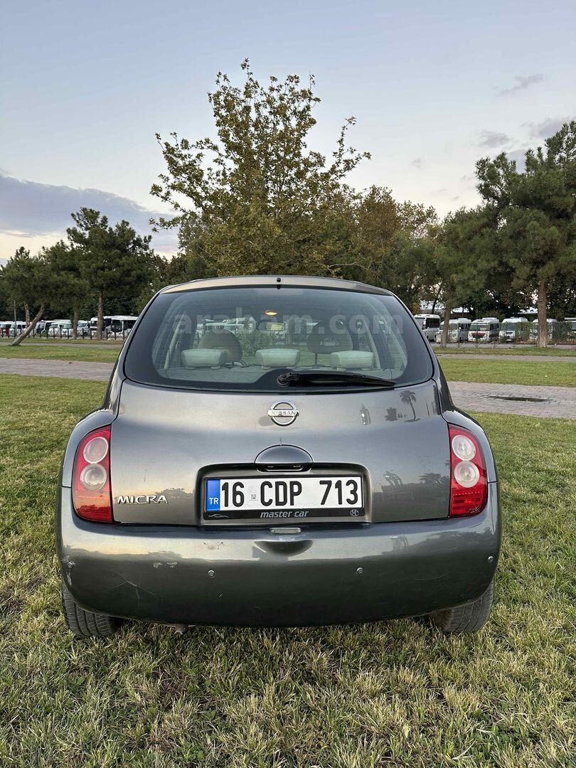 Galeriden Nissan Micra 1.2 Mood 2005 Model Bursa 189.000 km Füme 4