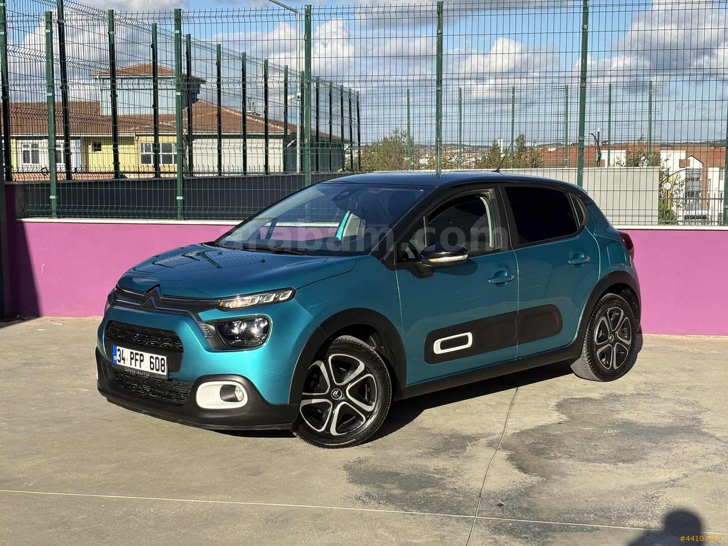 2021 ÇİFT RENK CİTROEN C3 OTOMATİK BAKIMLI 82 BİN KM 2