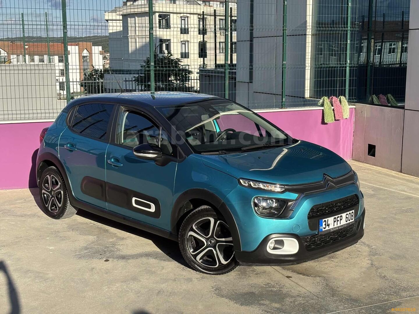 2021 ÇİFT RENK CİTROEN C3 OTOMATİK BAKIMLI 82 BİN KM 4