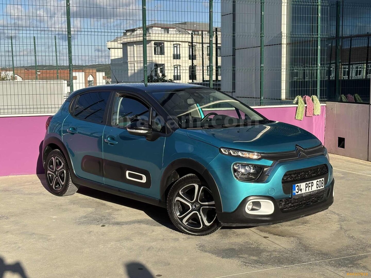 2021 ÇİFT RENK CİTROEN C3 OTOMATİK BAKIMLI 82 BİN KM 5
