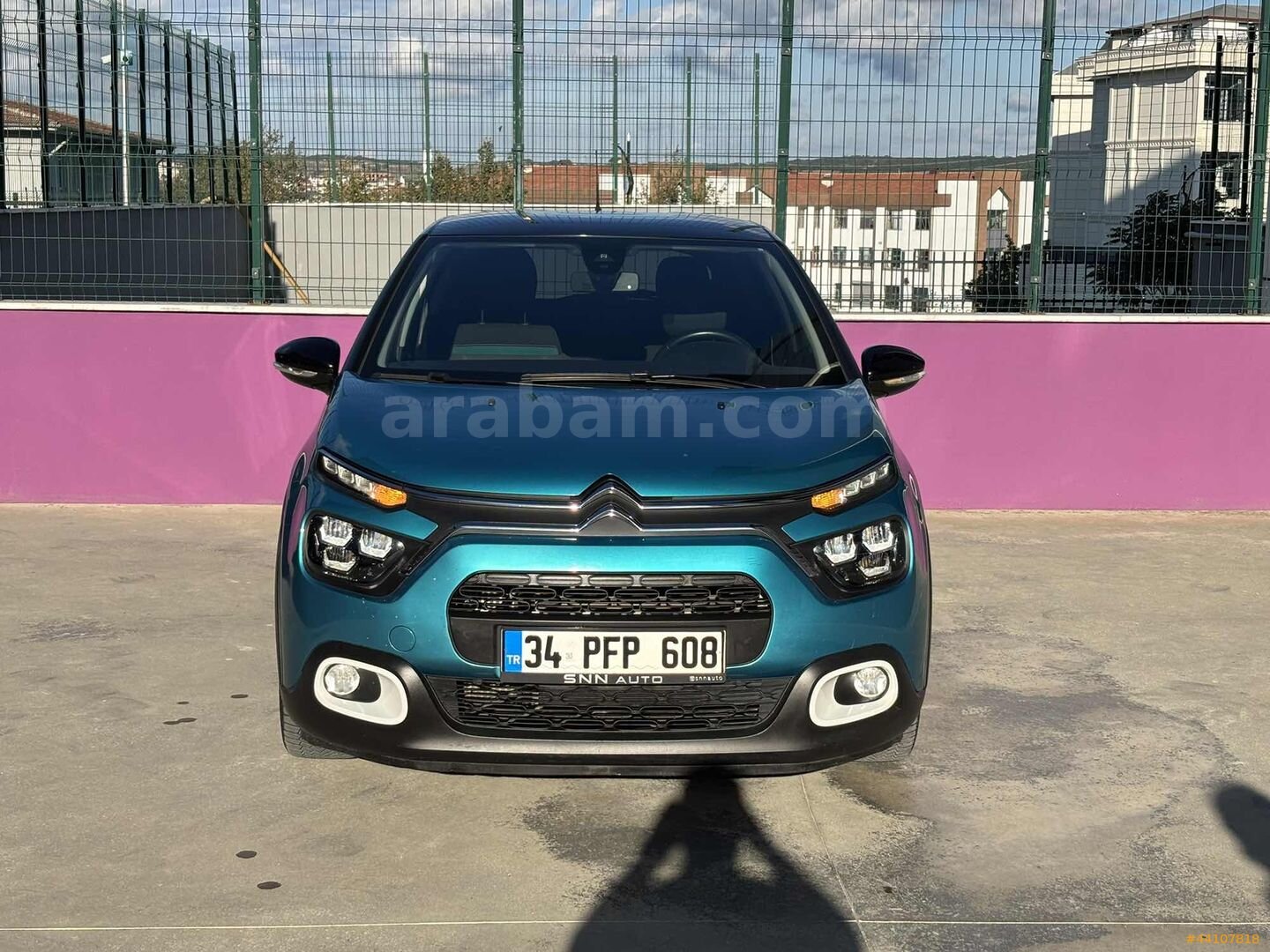 2021 ÇİFT RENK CİTROEN C3 OTOMATİK BAKIMLI 82 BİN KM 3