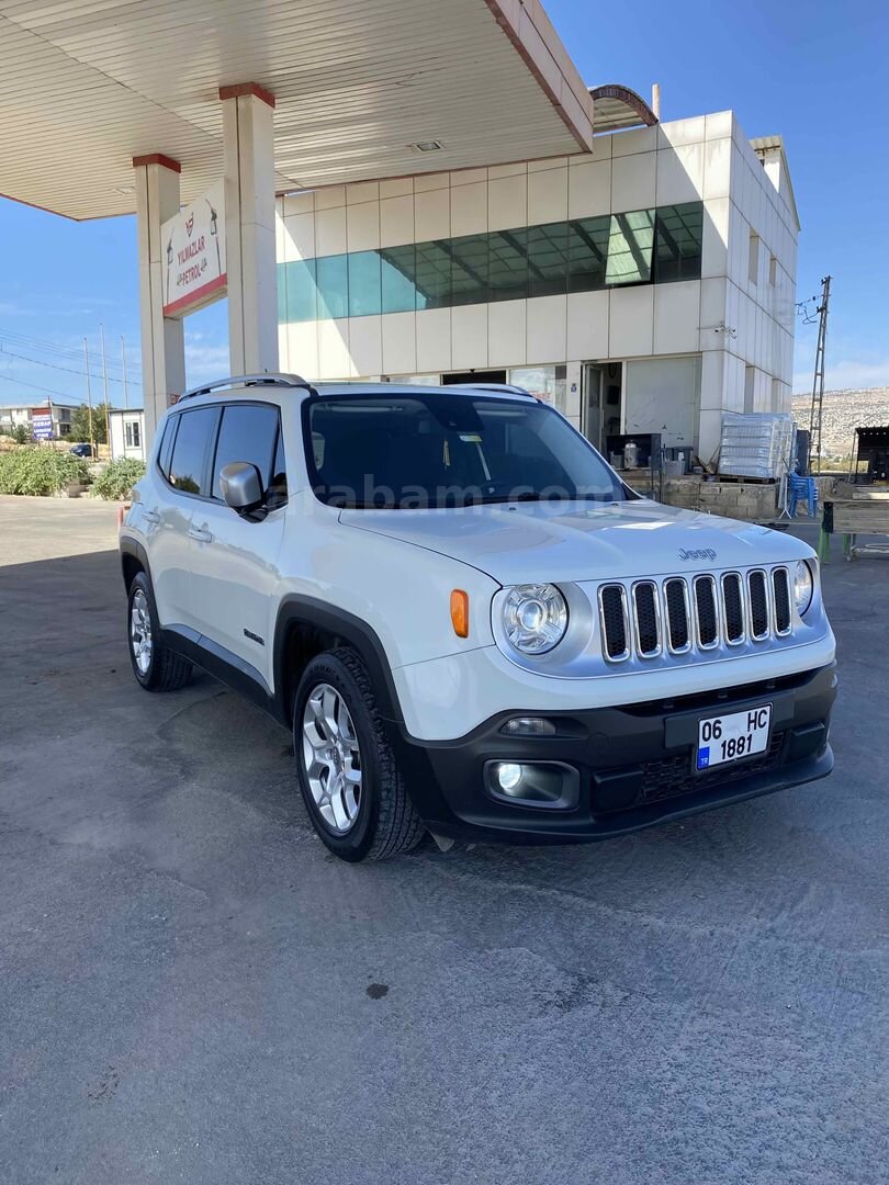 Sahibinden Jeep Renegade 1.6 MultiJet Limited 2014 Model Gaziantep 250.000 km Beyaz 1