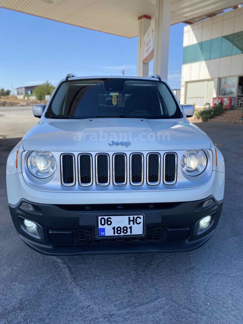 Sahibinden Jeep Renegade 1.6 MultiJet Limited 2014 Model Gaziantep 250.000 km Beyaz 5