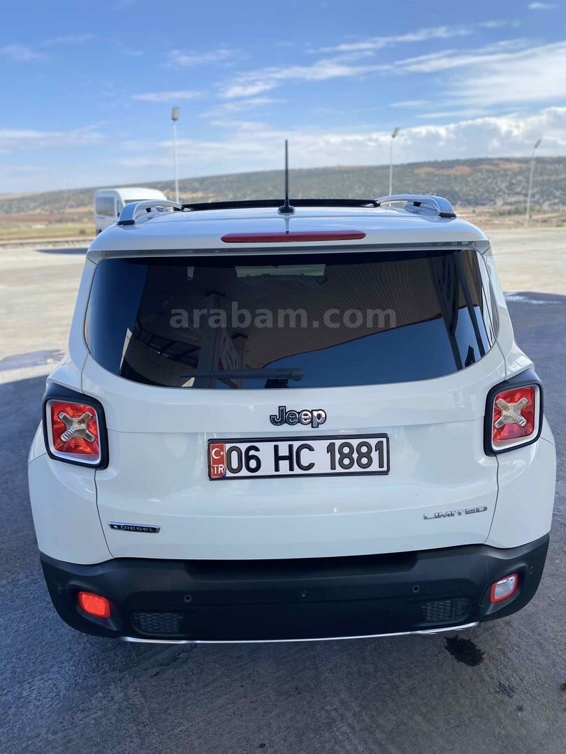 Sahibinden Jeep Renegade 1.6 MultiJet Limited 2014 Model Gaziantep 250.000 km Beyaz 6