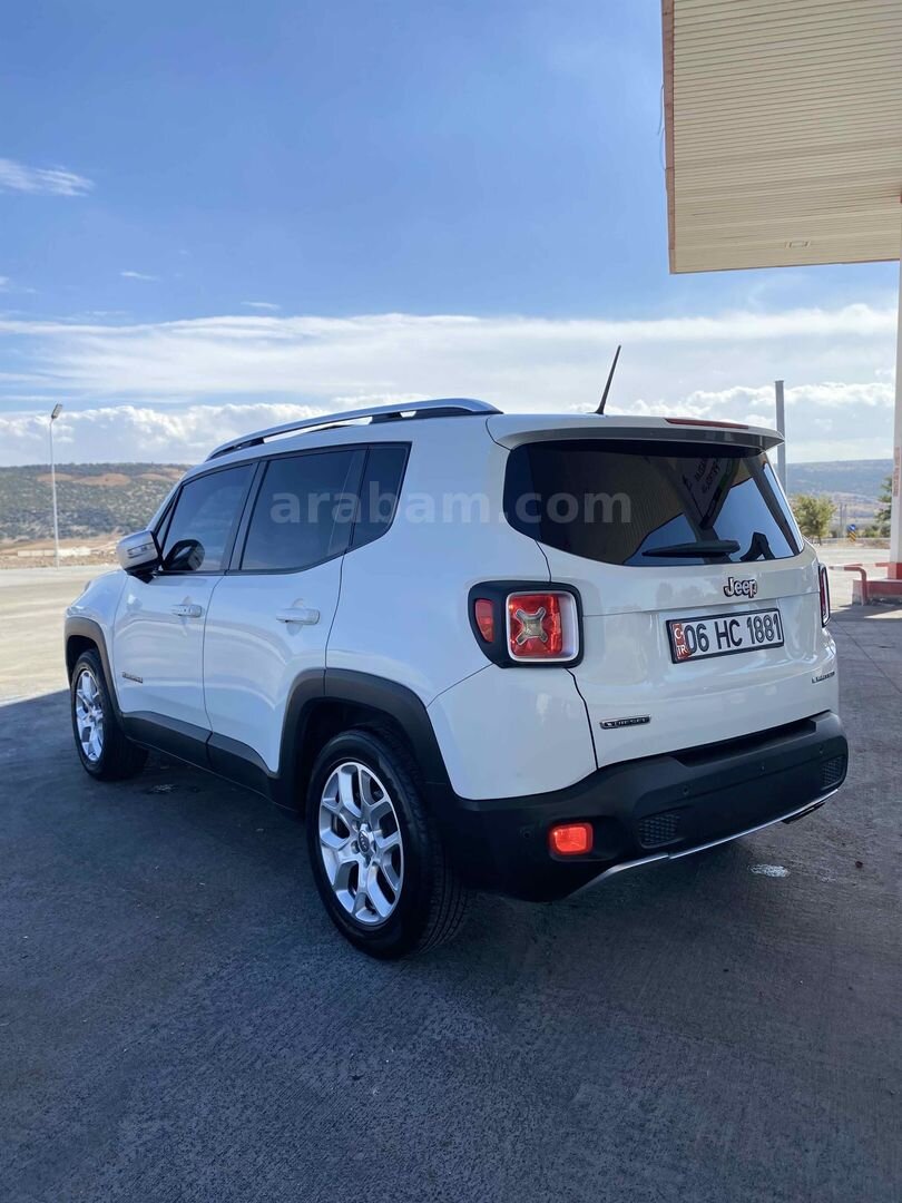 Sahibinden Jeep Renegade 1.6 MultiJet Limited 2014 Model Gaziantep 250.000 km Beyaz 7