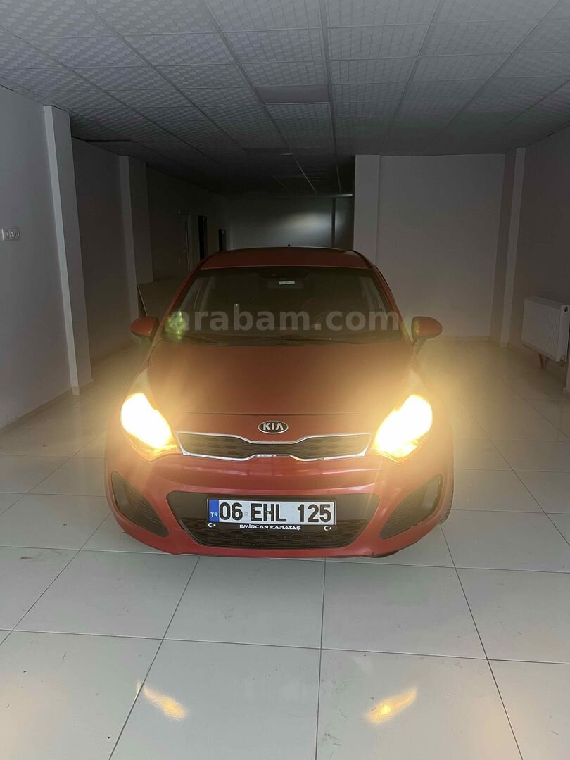 Sahibinden Kia Rio 1.4 CRDi Fancy 2012 Model Erzurum 315.000 km Kırmızı 1