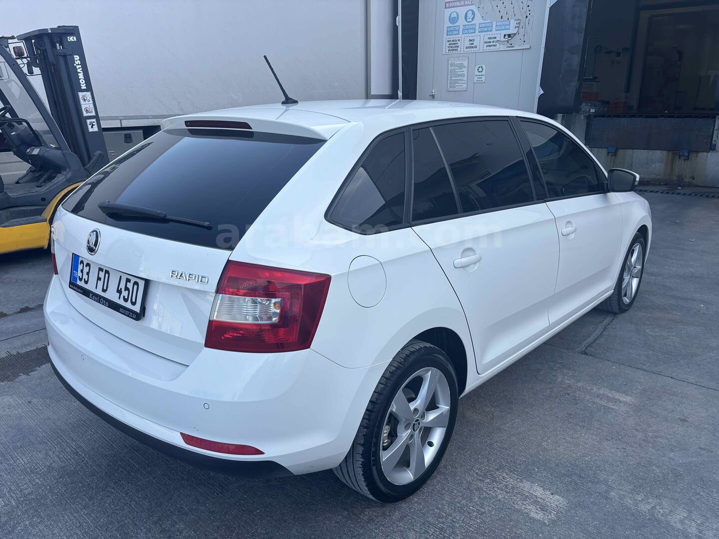 Sahibinden Skoda Rapid 1.4 TDI GreenTec Spaceback Style 2017 Model 5