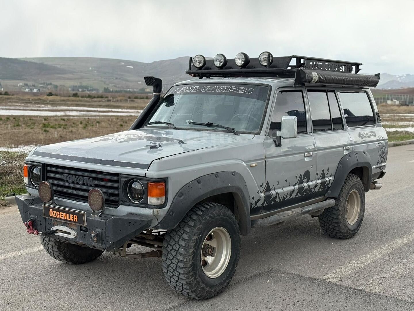 Sahibinden Toyota Land Cruiser LJ 70 1987 Model 600.000 km Gri (metalik) 5
