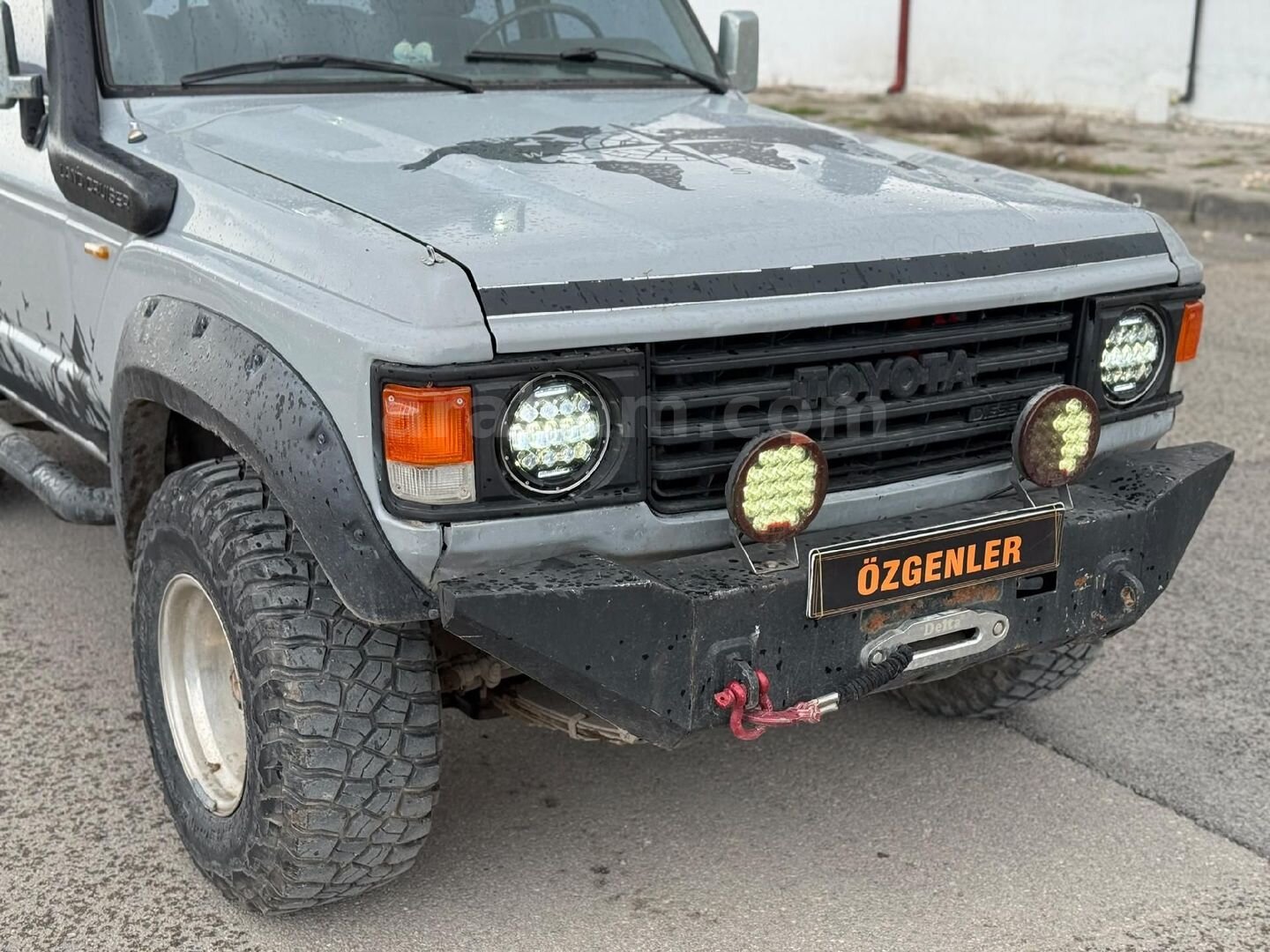 Sahibinden Toyota Land Cruiser LJ 70 1987 Model 600.000 km Gri (metalik) 4
