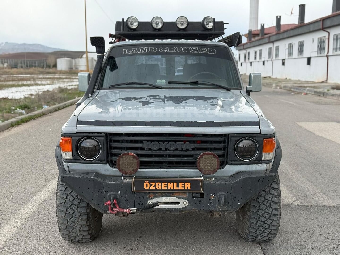 Sahibinden Toyota Land Cruiser LJ 70 1987 Model 600.000 km Gri (metalik) 1