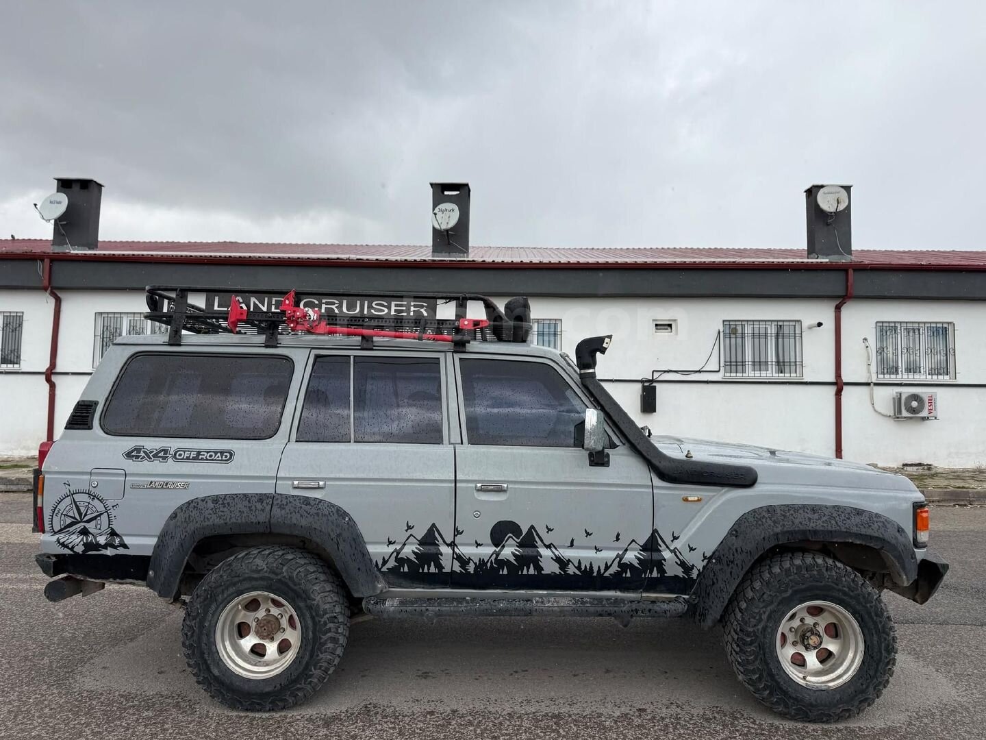 Sahibinden Toyota Land Cruiser LJ 70 1987 Model 600.000 km Gri (metalik) 2