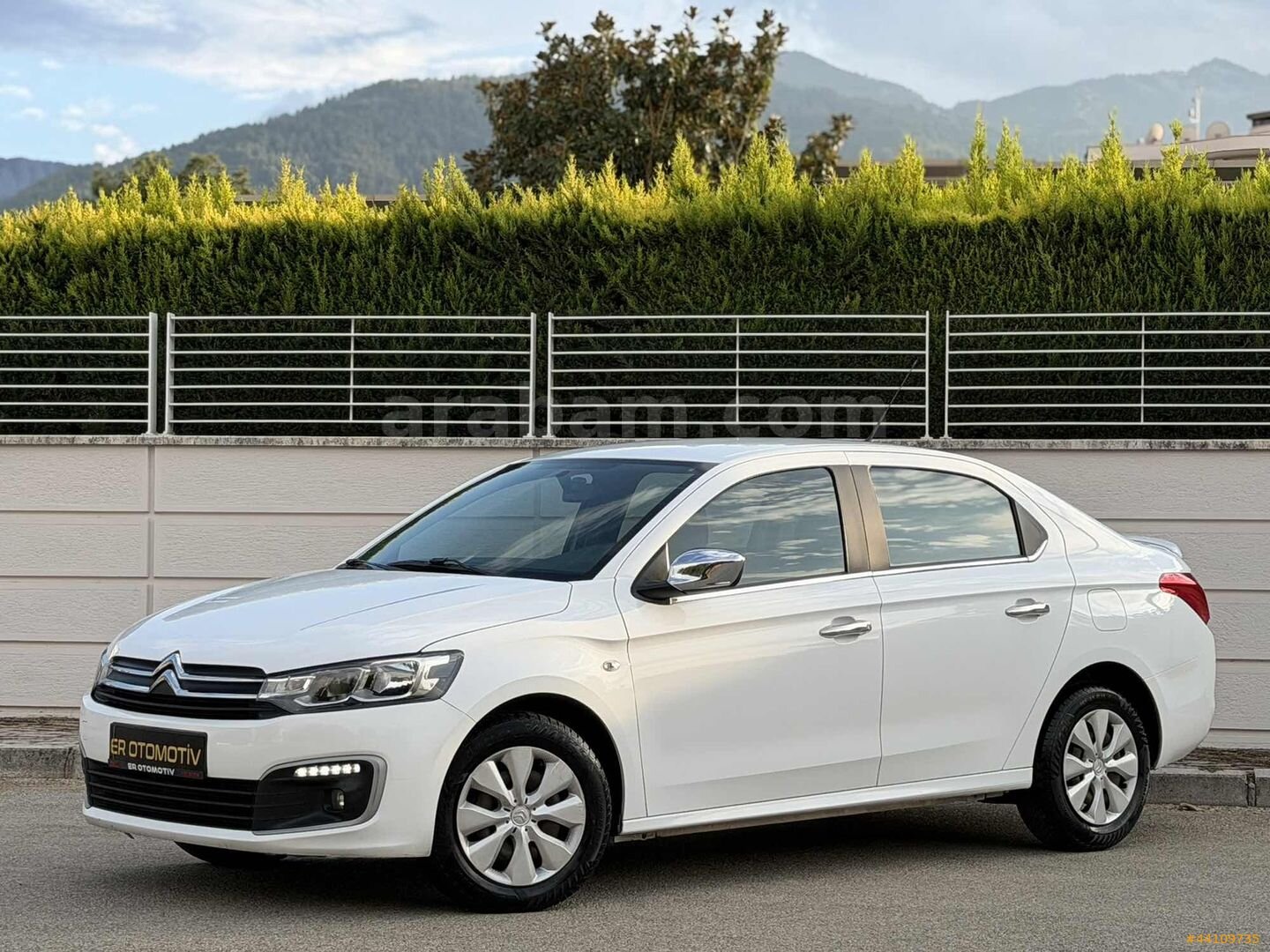 Galeriden Citroen C-Elysée 1.5 BlueHDI Feel 2019 Model Denizli 145.000 km Beyaz 4