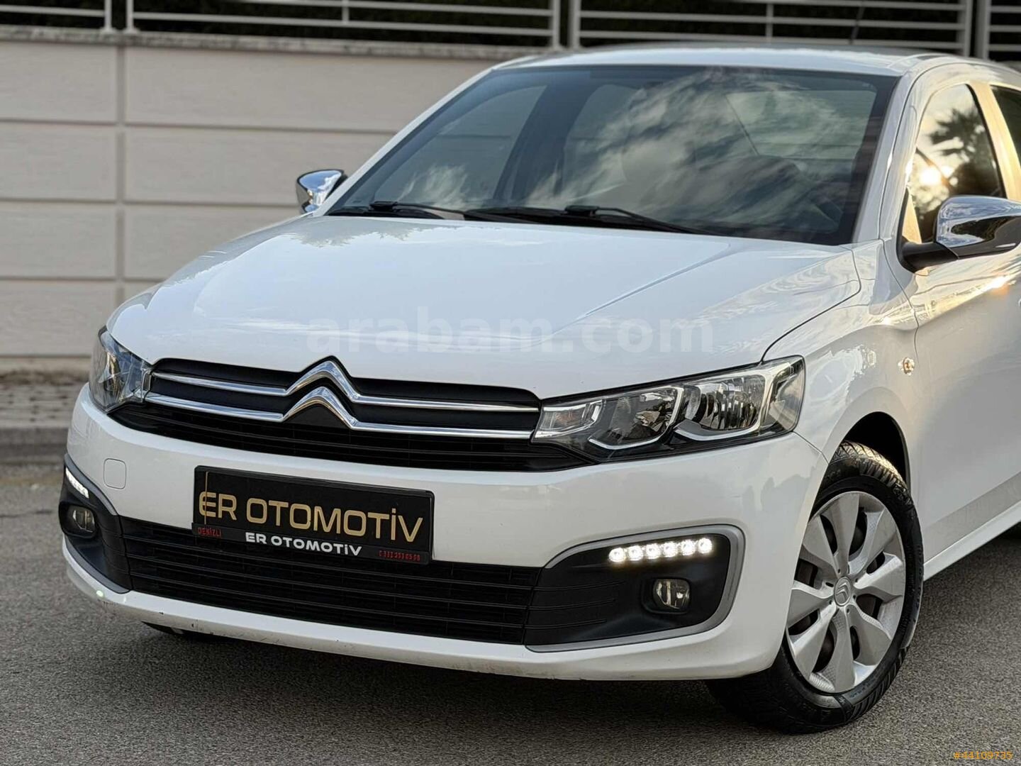 Galeriden Citroen C-Elysée 1.5 BlueHDI Feel 2019 Model Denizli 145.000 km Beyaz 5