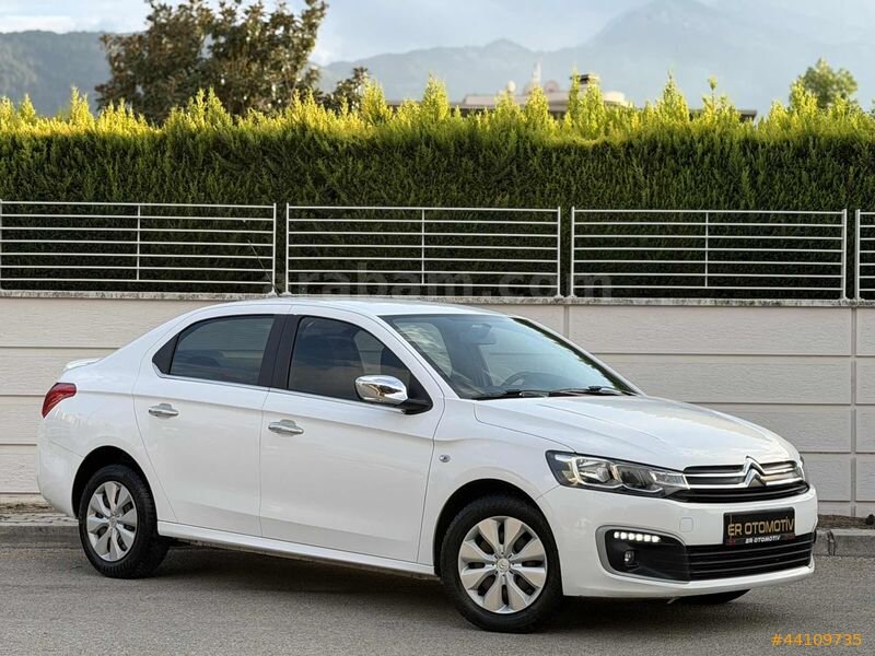 Galeriden Citroen C-Elysée 1.5 BlueHDI Feel 2019 Model Denizli 145.000 km Beyaz