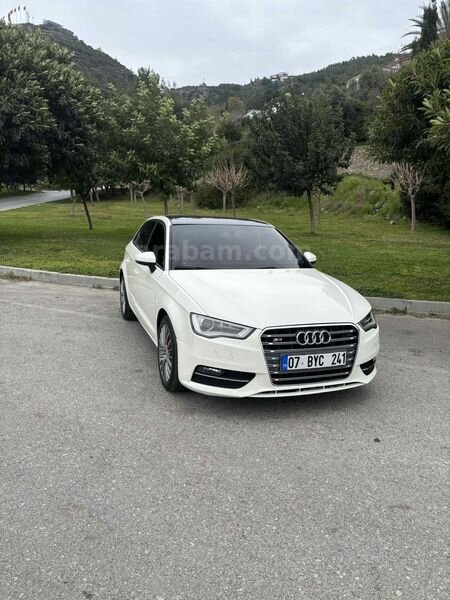 Sahibinden Audi A3 Sportback 1.6 TDI Attraction 2015 Model Antalya 190.000 km Beyaz