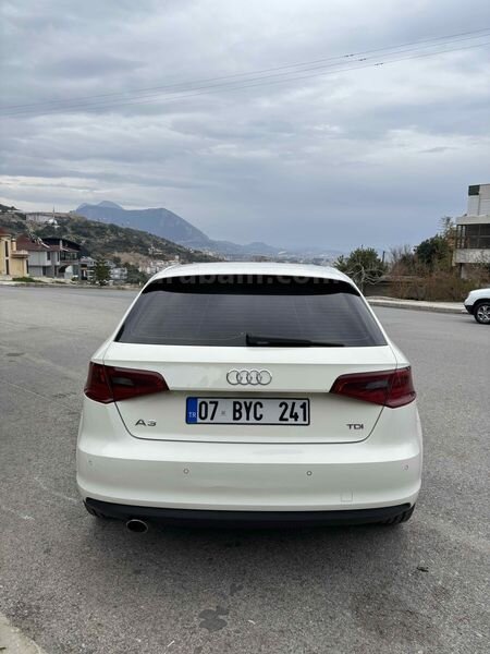 Sahibinden Audi A3 Sportback 1.6 TDI Attraction 2015 Model Antalya 190.000 km Beyaz 7