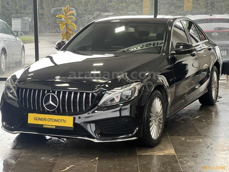AMG görünümlü Mercedes C200d 154b km 1.5boya sunrooflu