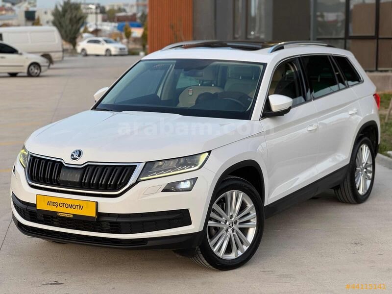 İLK ELDEN 2017 SKODA KODİAQ 1.4 TSİ PRESTİGE 4x4 - İÇİ BEJ -FUL