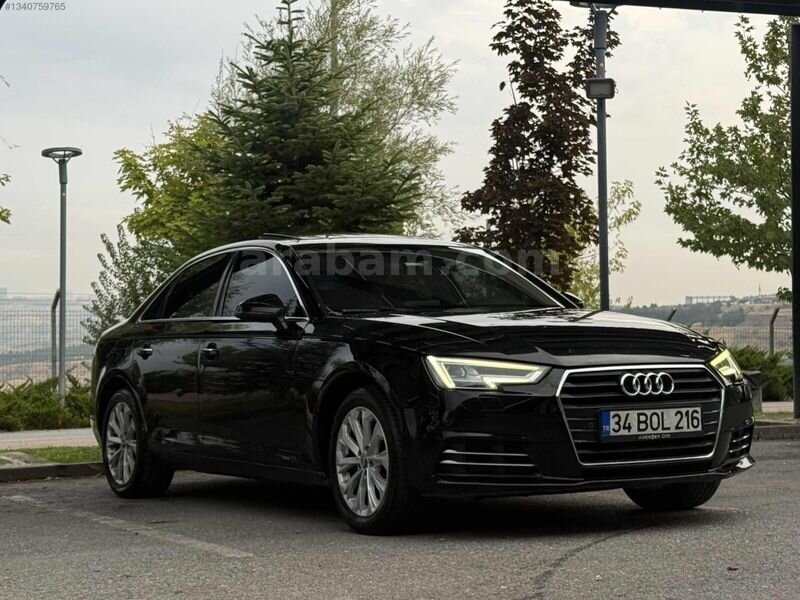 2017 Değişensiz A4 Sunroof Siyah Bej Matrix Far Dijital Klima