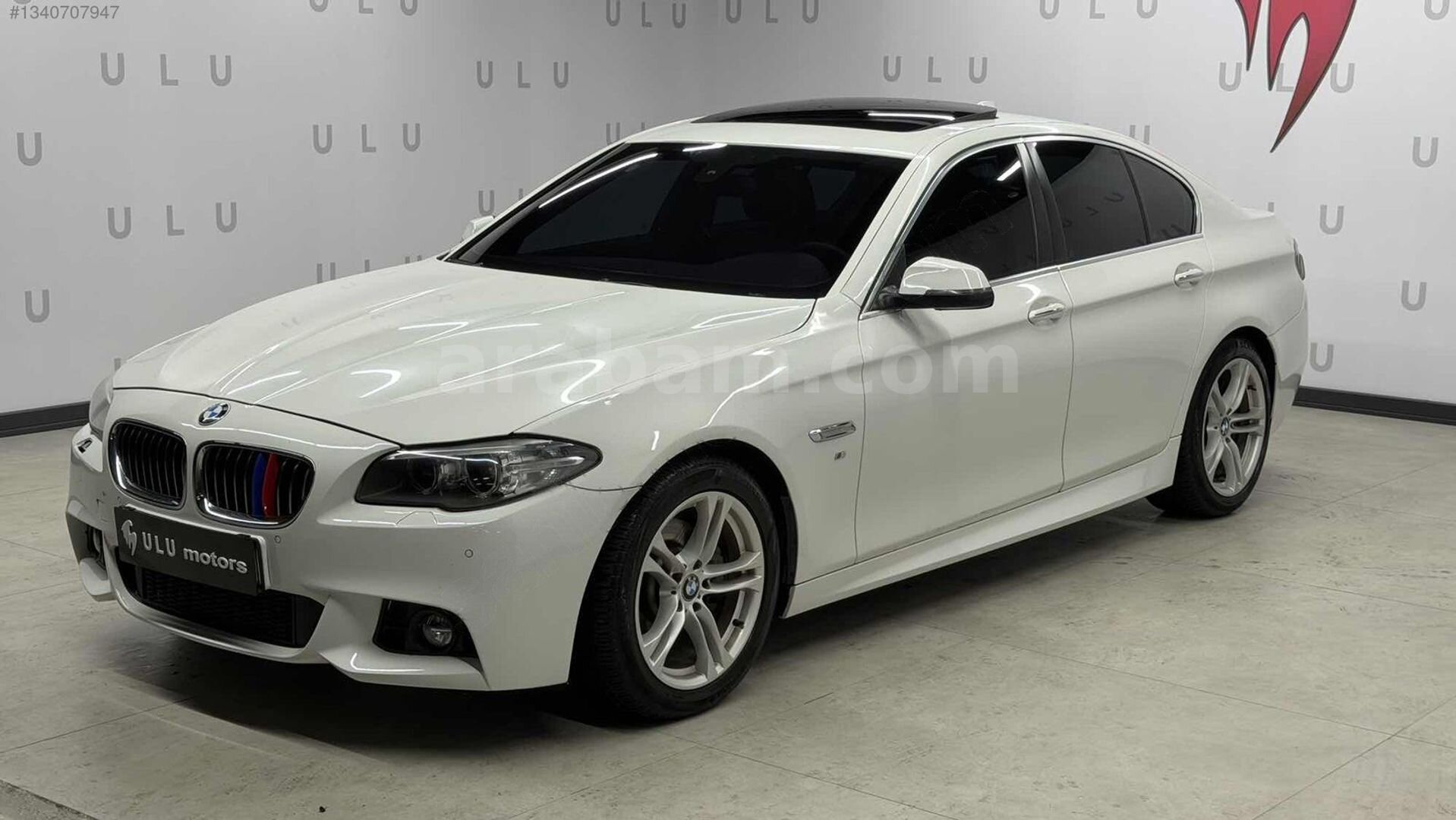 ULU MOTORS 2013 BMW 5.20İ COMFORT DEĞİŞENSİZ M SPORT GÖRÜNÜM 6