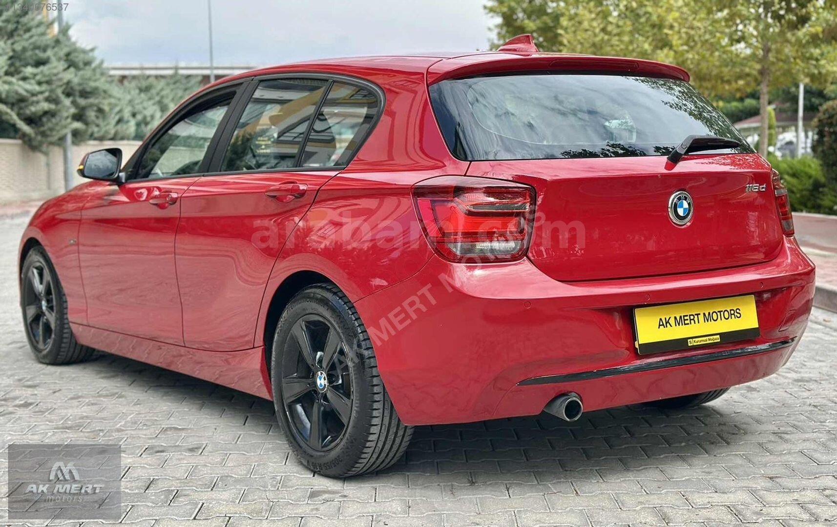 AK MERT MOTORS'DAN BMW 1.16D SPORT LİNE HATASIZ BOYASIZ TRAMERSZ 4