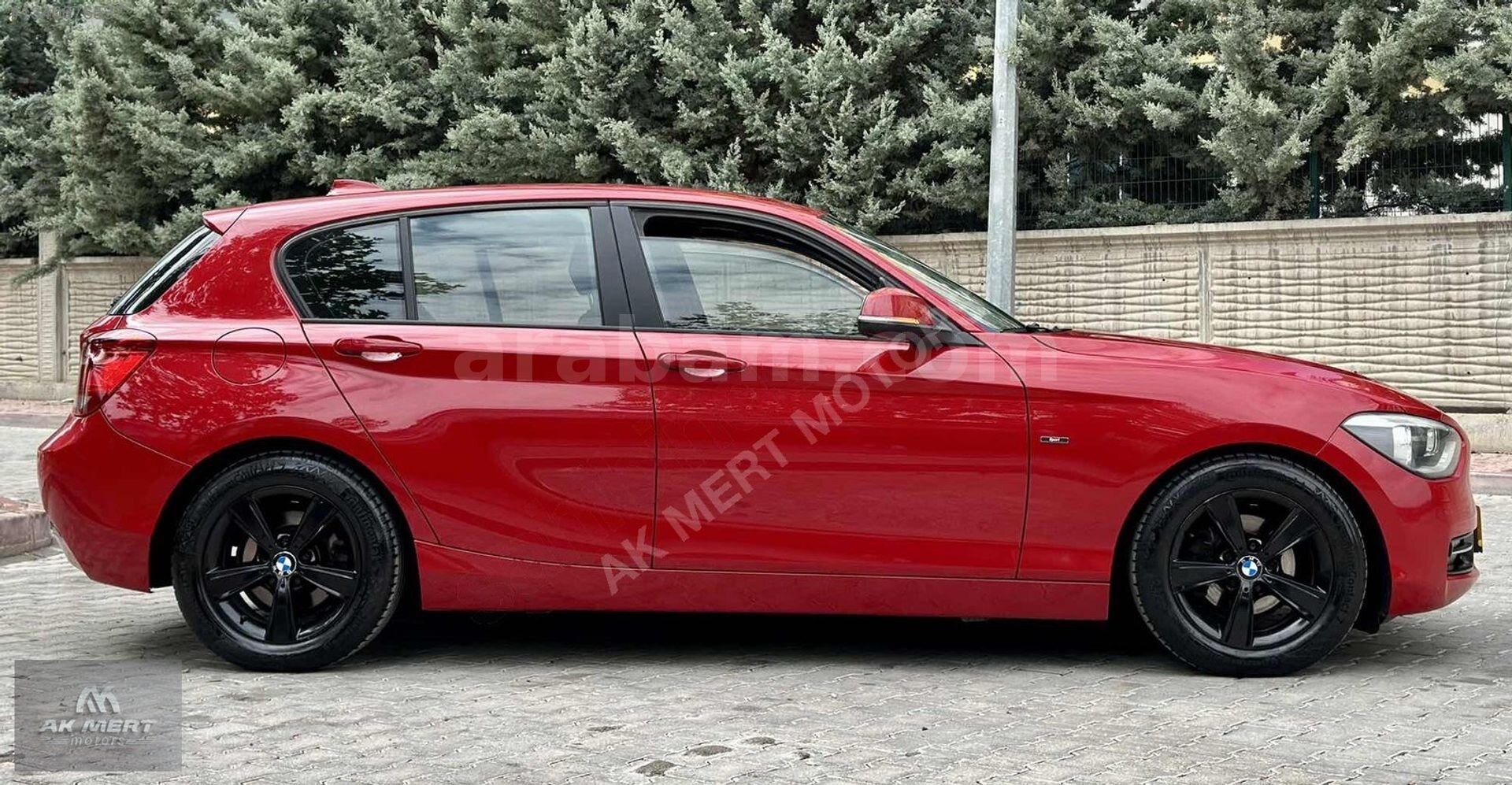 AK MERT MOTORS'DAN BMW 1.16D SPORT LİNE HATASIZ BOYASIZ TRAMERSZ 7