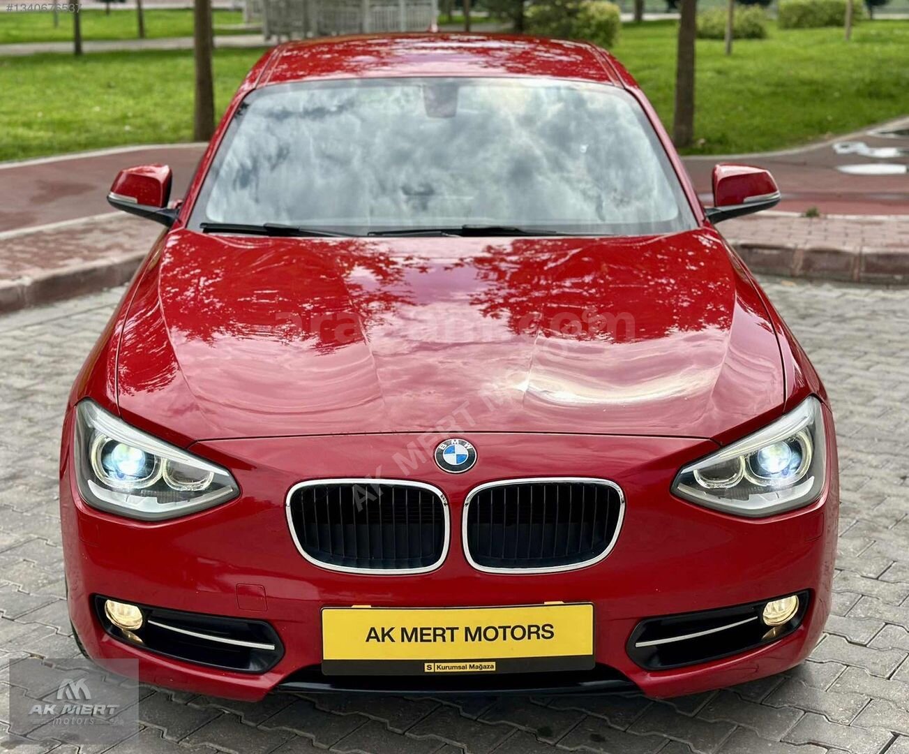 AK MERT MOTORS'DAN BMW 1.16D SPORT LİNE HATASIZ BOYASIZ TRAMERSZ 2