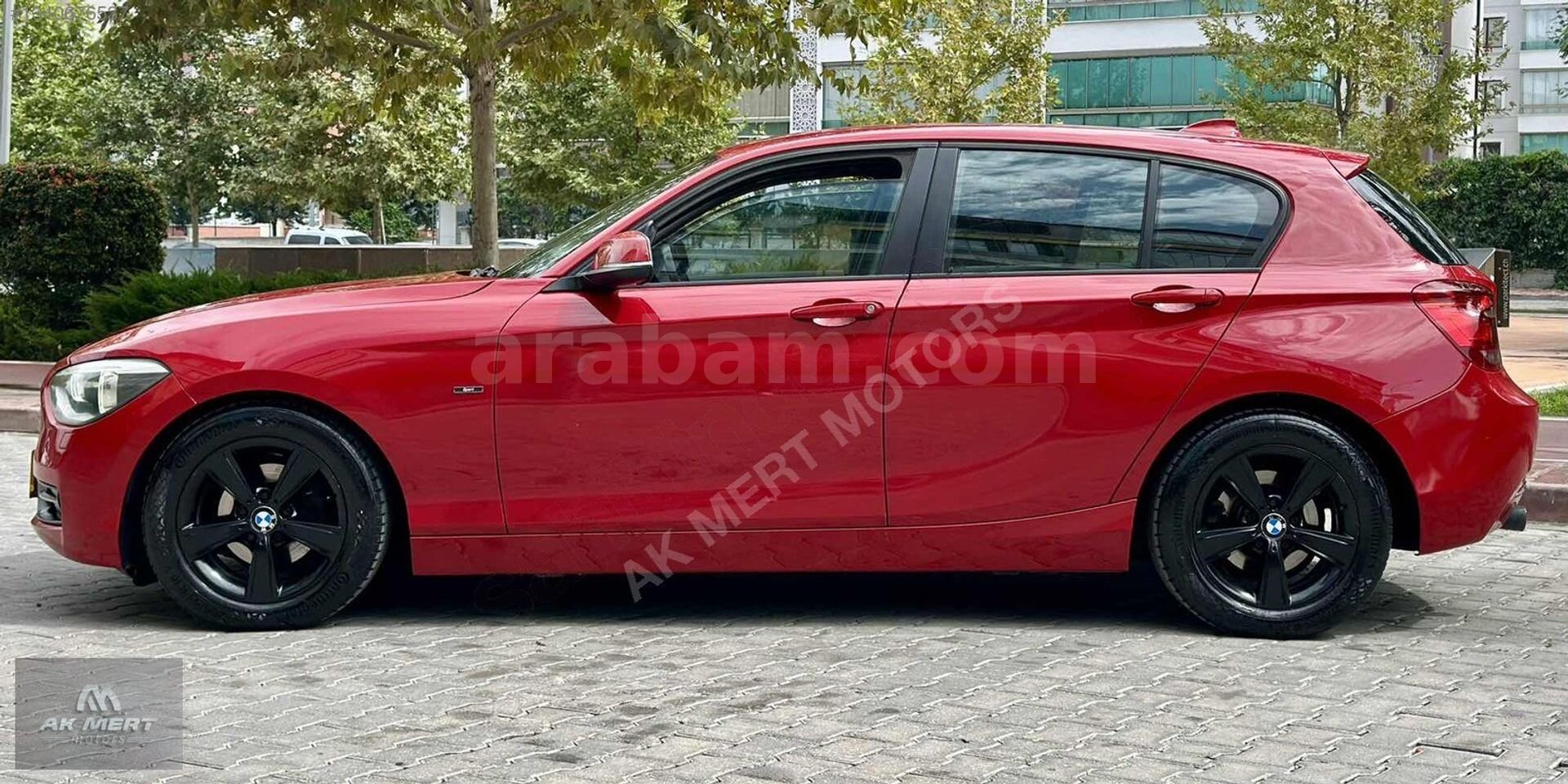 AK MERT MOTORS'DAN BMW 1.16D SPORT LİNE HATASIZ BOYASIZ TRAMERSZ 3