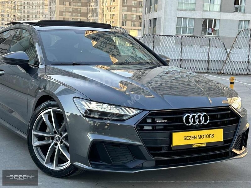 AUDI A7 40 TDİ/64.000KM/QUATTRO SLİNE+BLACK/TABA/VAKUM/360/FULL