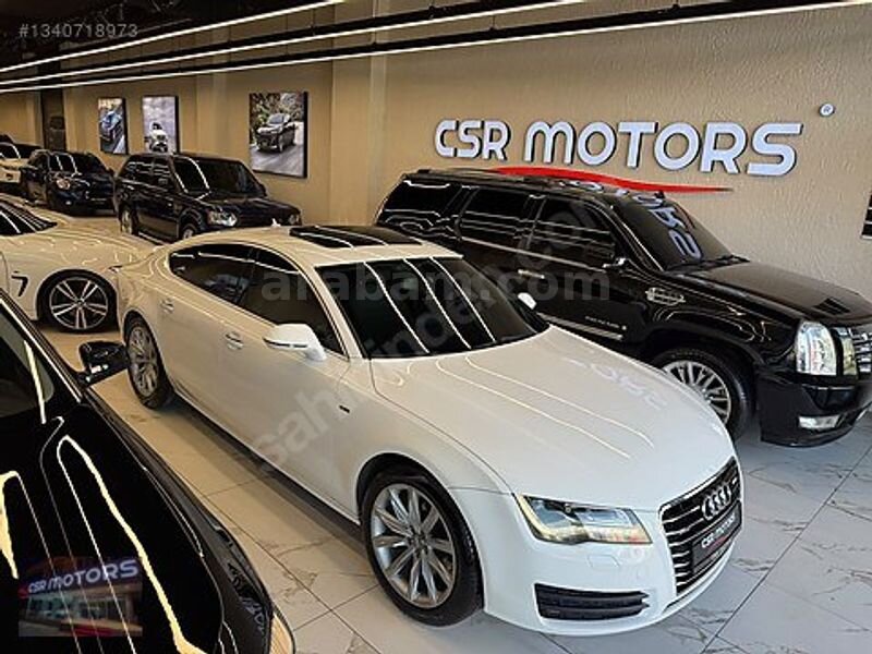 CSR MOTORS-2012 AUDİ A7 3.0 TDI QUATTRO-HAFIZA-E.BAGAJ-BOSE-DOLU 2