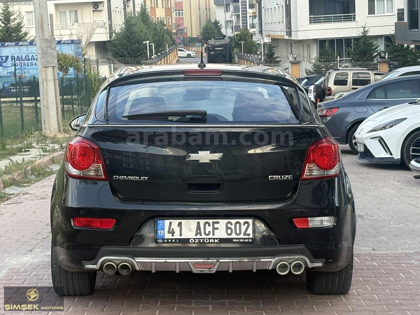 ŞİMŞEK'DEN ÇOK TEMİZ CHEVROLET CRUZE 2012 2.0 DİZEL 4