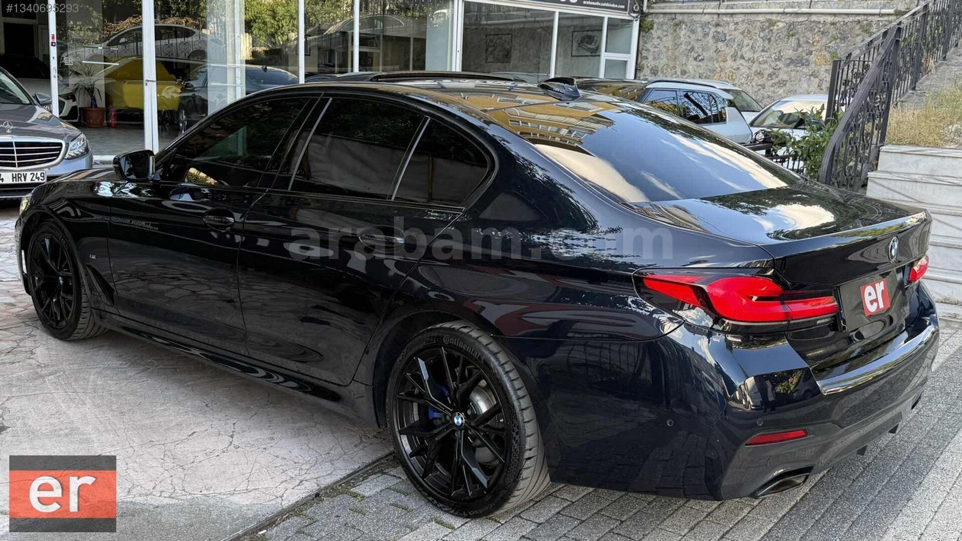ER OTO 2021 BMW 5.20 İ M SPORT 234.279 KM LAZER SHADOW BOYASIZ 4