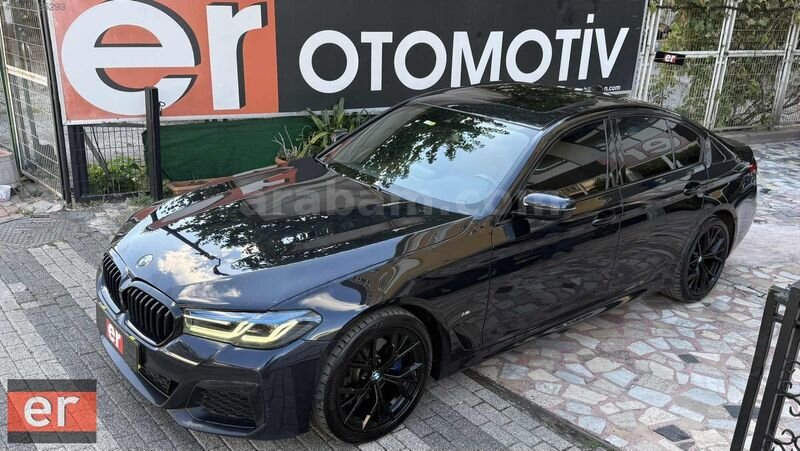 ER OTO 2021 BMW 5.20 İ M SPORT 234.279 KM LAZER SHADOW BOYASIZ