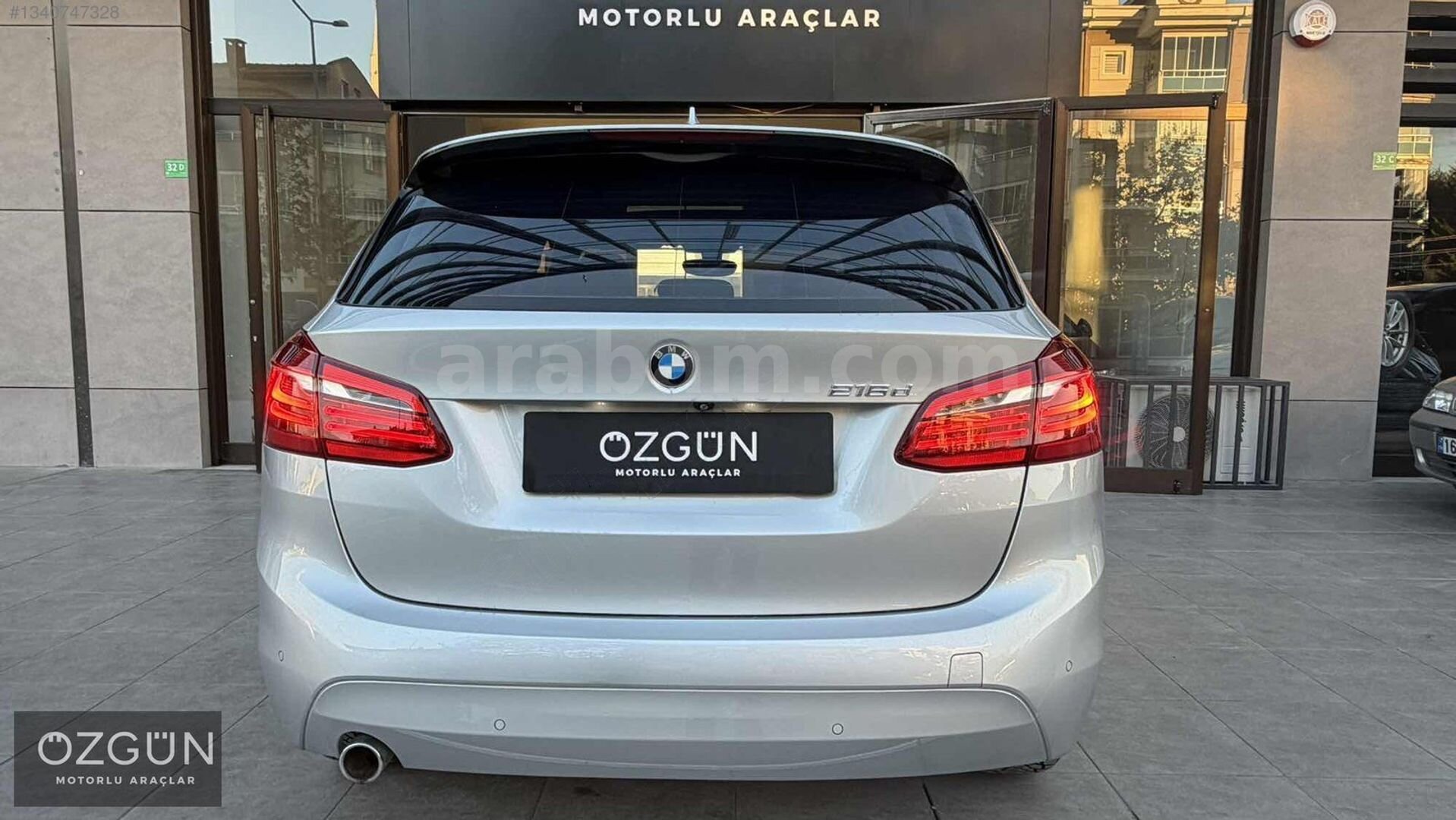 ÖZGÜN 2015 216 dizel ACTİVE TOURER CAM TAVAN KK. 12 AY 7