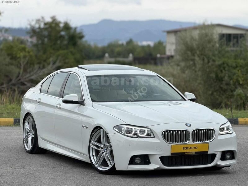 -EGE AUTO'DAN-2013/BMW 5.20İ/BOYASIZ-DEĞİŞENSİZ VAKM-NBT-EBAGJ