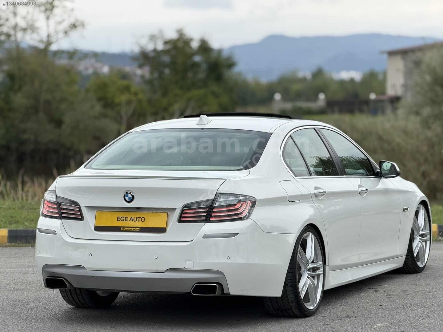 -EGE AUTO'DAN-2013/BMW 5.20İ/BOYASIZ-DEĞİŞENSİZ VAKM-NBT-EBAGJ 6
