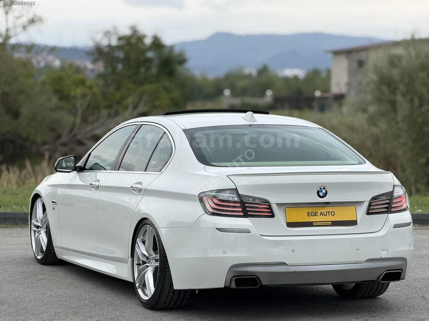 -EGE AUTO'DAN-2013/BMW 5.20İ/BOYASIZ-DEĞİŞENSİZ VAKM-NBT-EBAGJ 4