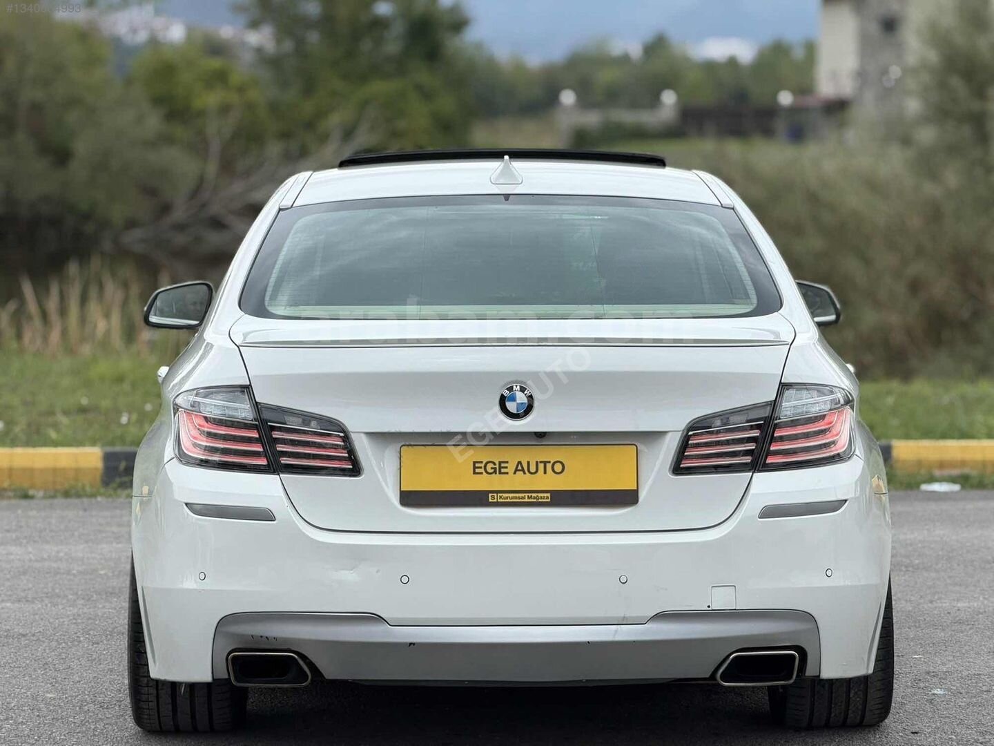 -EGE AUTO'DAN-2013/BMW 5.20İ/BOYASIZ-DEĞİŞENSİZ VAKM-NBT-EBAGJ 5