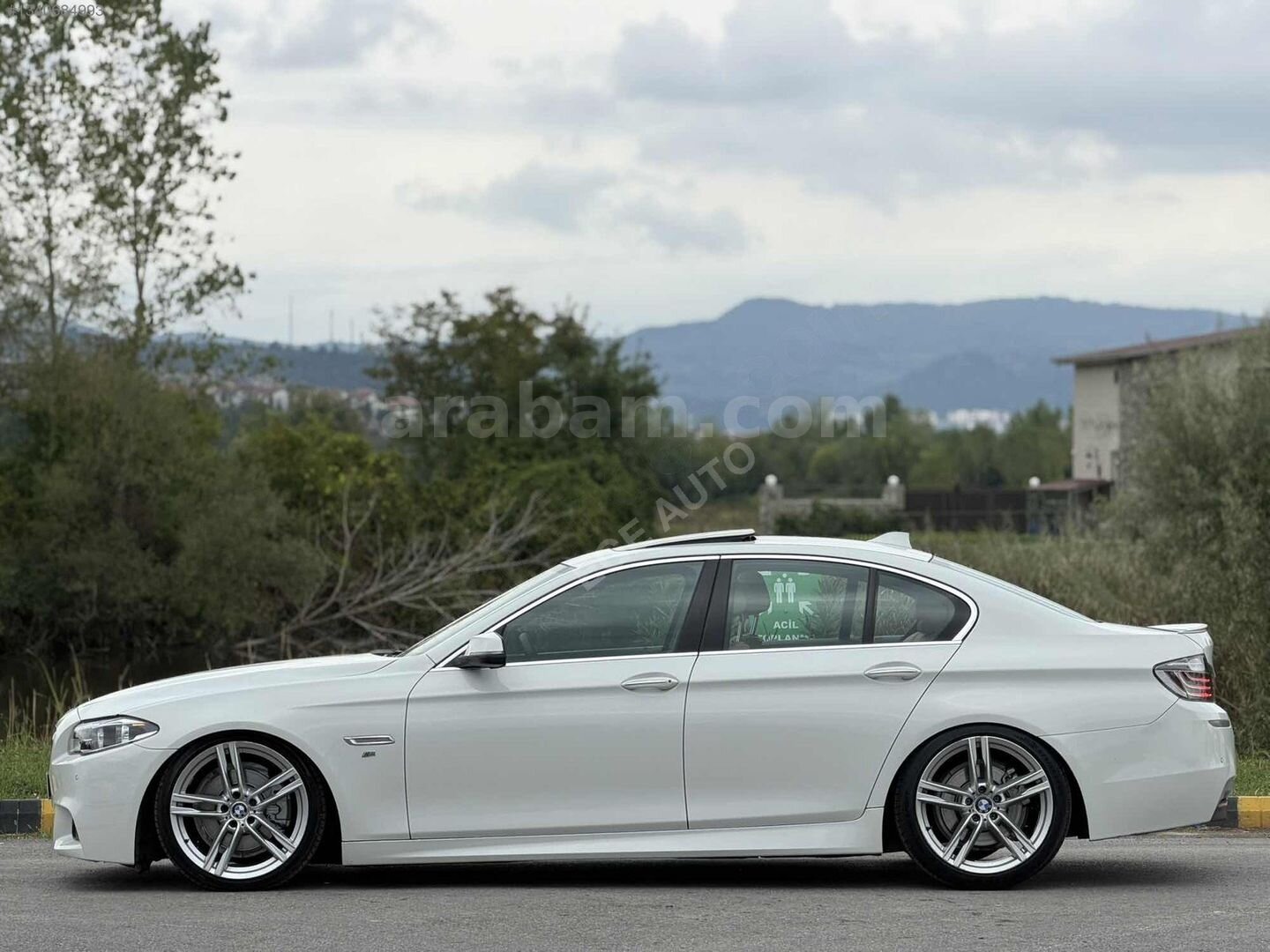 -EGE AUTO'DAN-2013/BMW 5.20İ/BOYASIZ-DEĞİŞENSİZ VAKM-NBT-EBAGJ 7