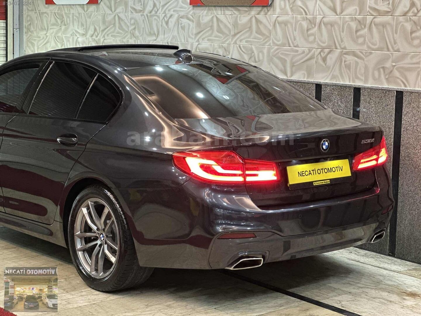 NECATİ'DEN/2020/BMW/520i/SPECİAL/EDİTİON/MSPORT/HATASIZ/BOYASIZ 3