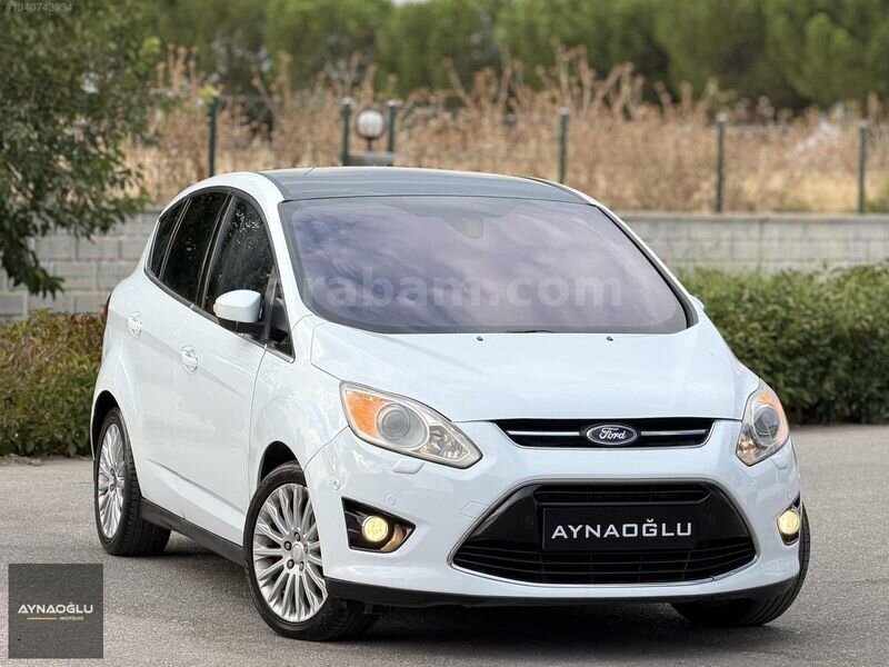 AYNAOĞLU 2013 MD FORD CMAX 1.6 TDCİ TITANYUM CAMTAVAN 190 BİNKM