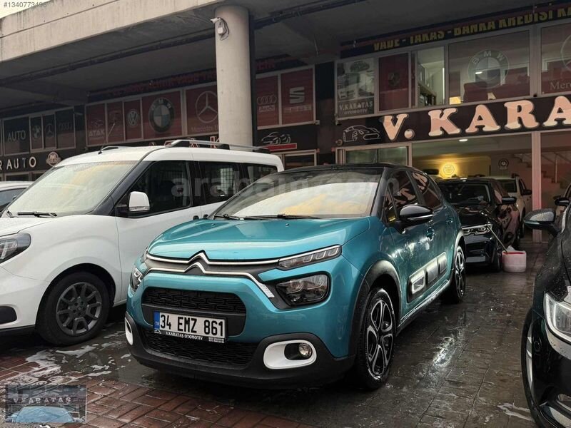 "V.KARATAŞ" 2021 CİTROEN C3 1.2PT FEEL BOLD 115.000KM ÇİFT RENK