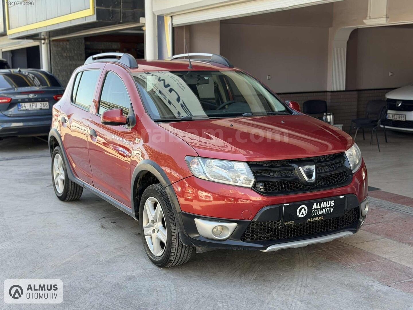 DACİA SANDERO STEPWAY//KIRMIZI-ORJİNAL 178 KM-BAKIMLI-MASRAFSIZ 3